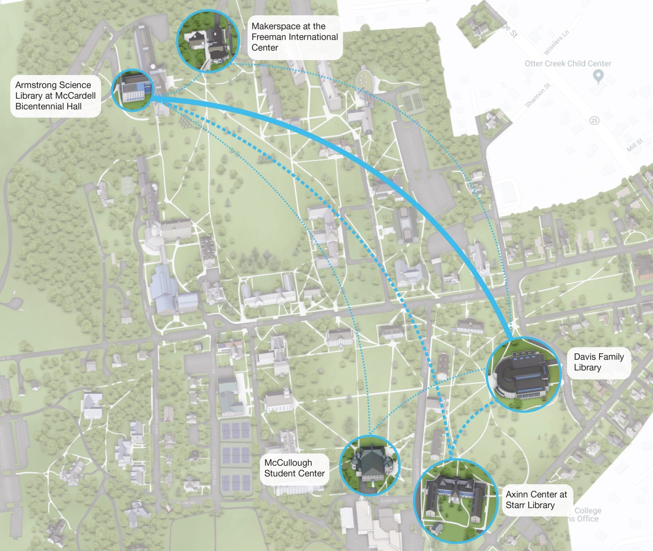 Middlebury College Library Master Plan_Marble Fairbanks